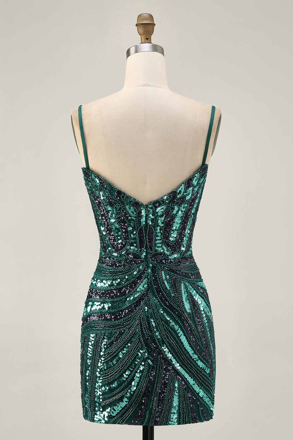 Sparkly Purple Strapless Tight Homecoming Dress - Image 13