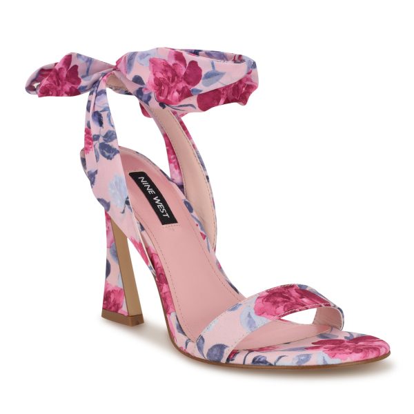 Kelsie Ankle Wrap Heeled Sandals - Image 2