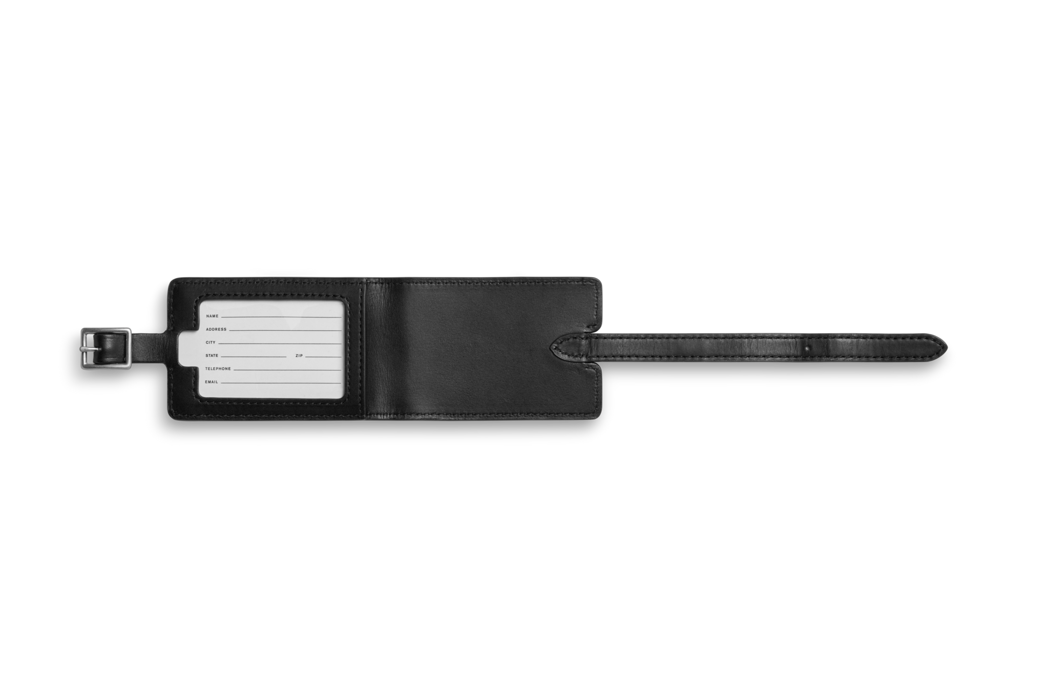 Luggage Tag - Black - Image 2