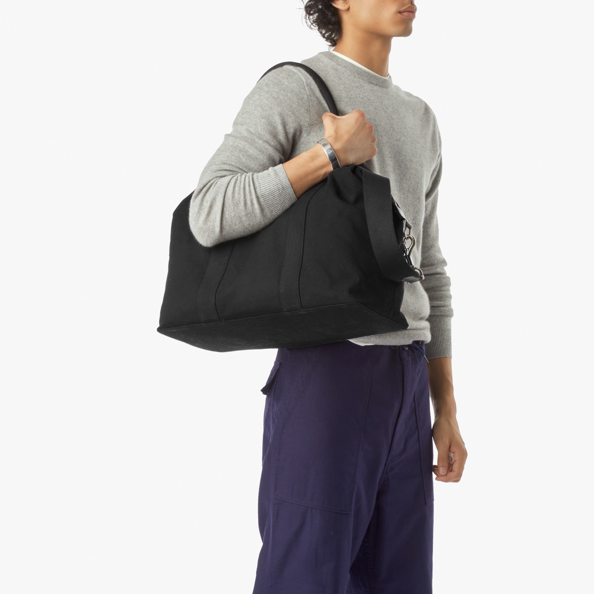 Runabout Holdall Canvas Bag - Black - Image 2