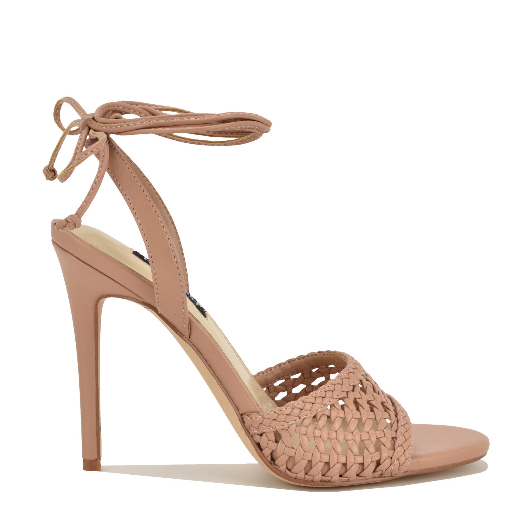 Merta Ankle Wrap Woven Sandals - Image 1