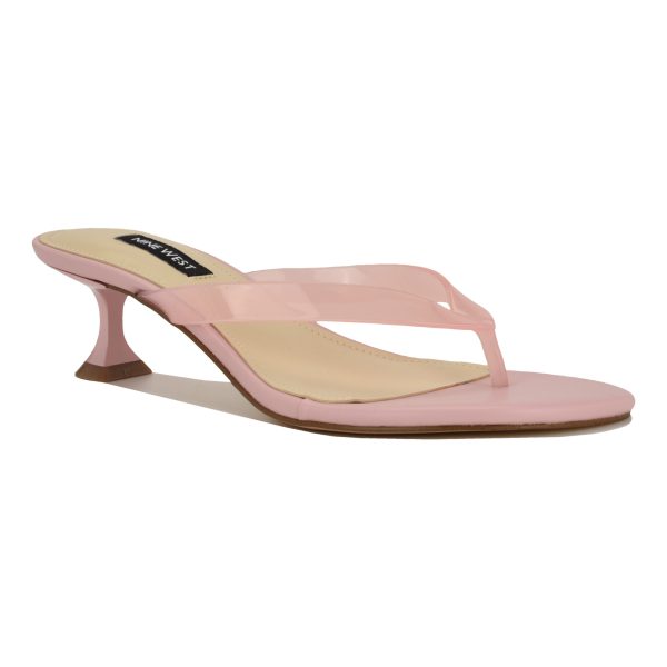 Crisee Heeled Jelly Thong Sandals - Image 2
