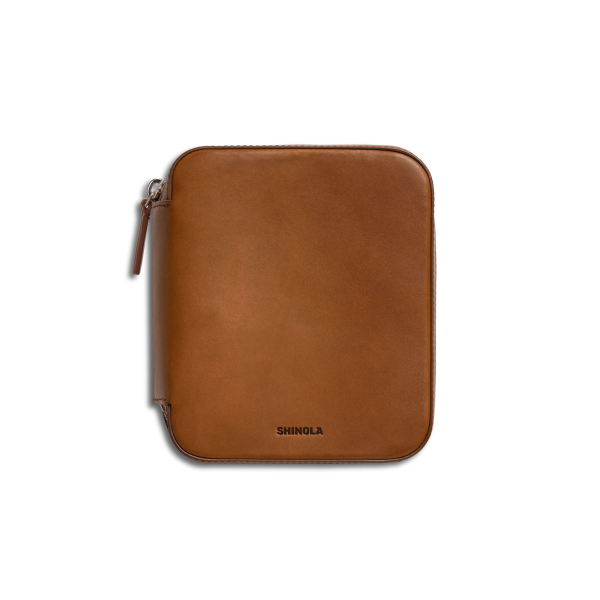 Four Watch Travel Case - Tan