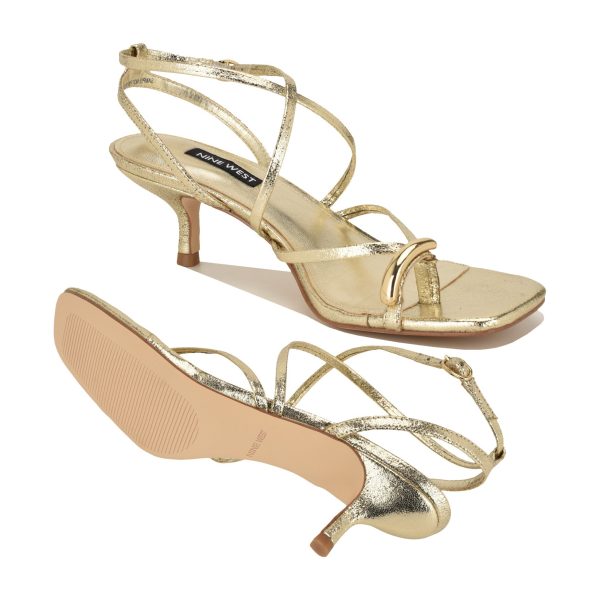 Mays Strappy Kitten Heel Sandals - Image 4