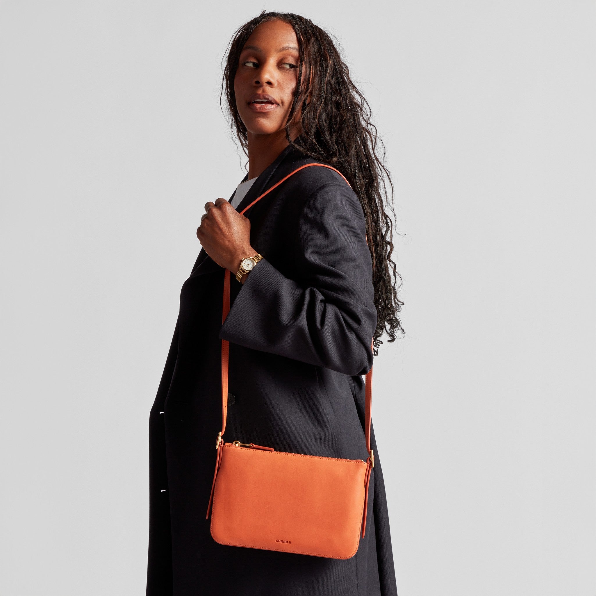 Small Bixby Crossbody - Rust - Image 2
