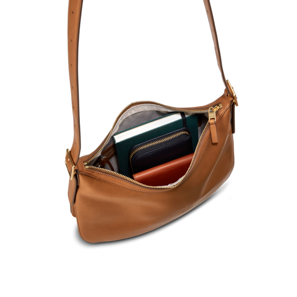 Medium Bixby Crossbody - Tan - Image 4