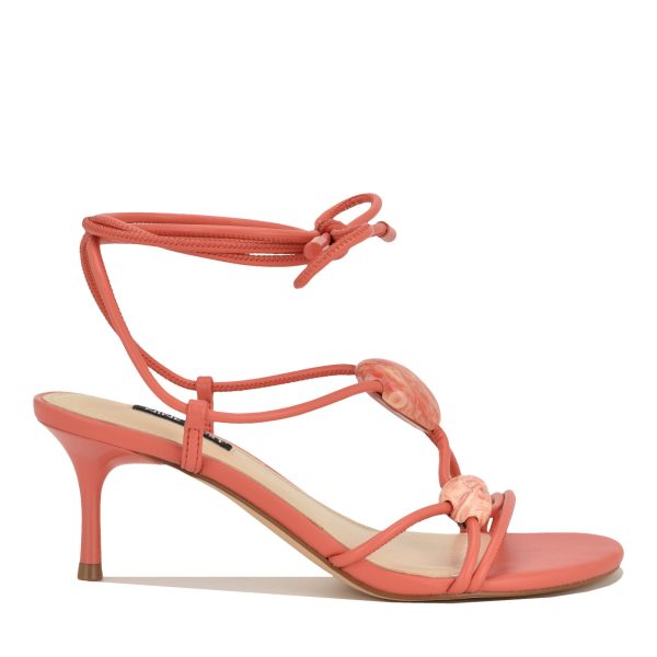 Greska Ankle Wrap Sandals - Image 1
