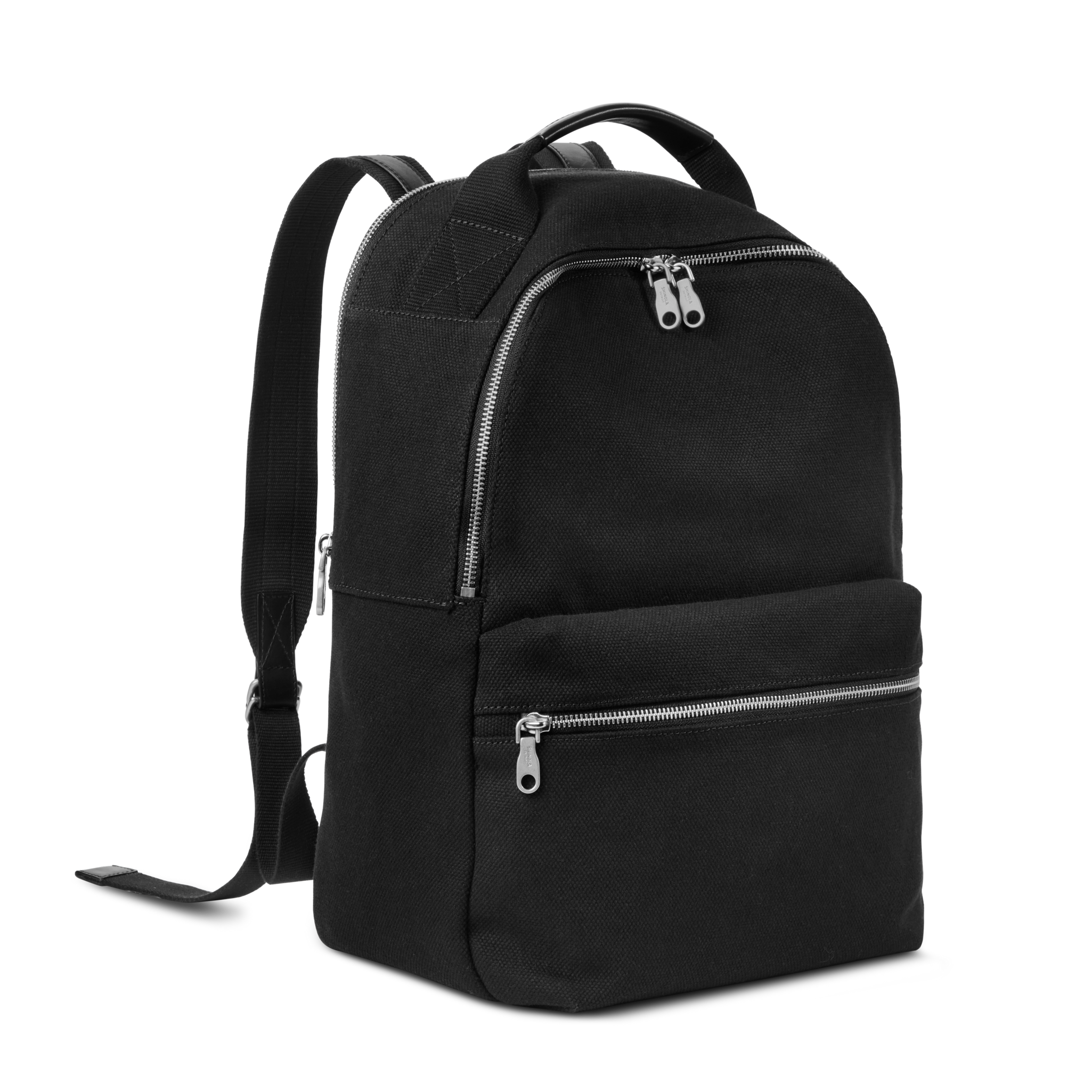 Runwell Canvas Backpack - Black - Image 2