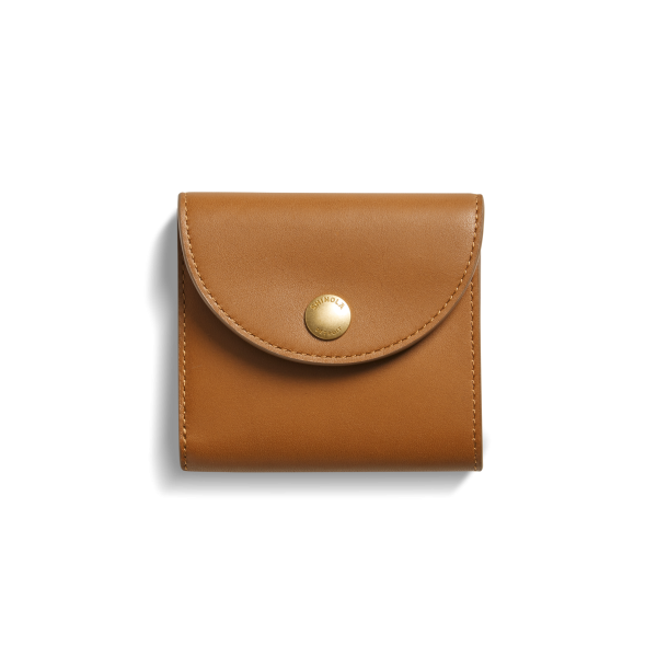 Birdy Small Snap Wallet - Tan
