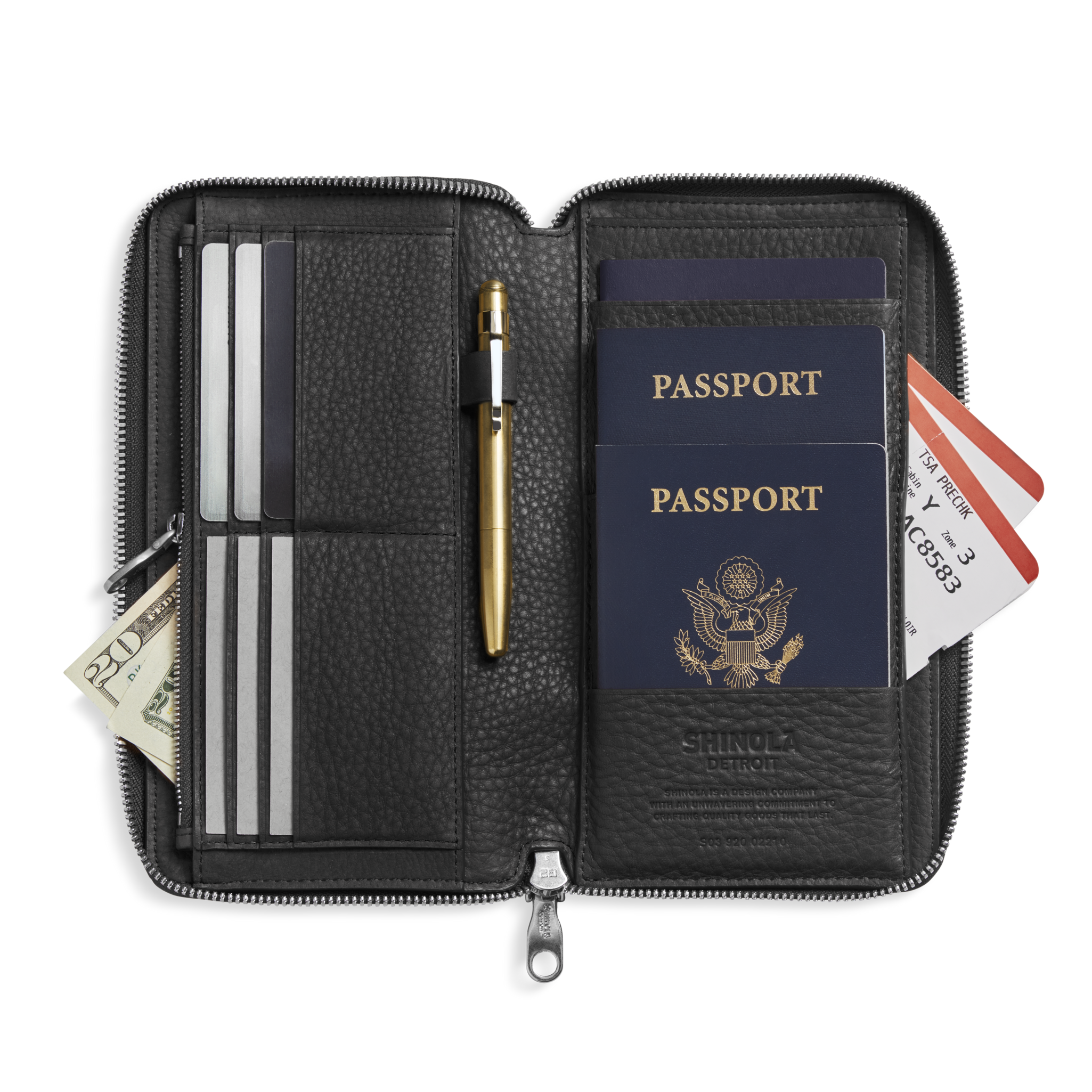 Organizer Wallet - Black - Image 3