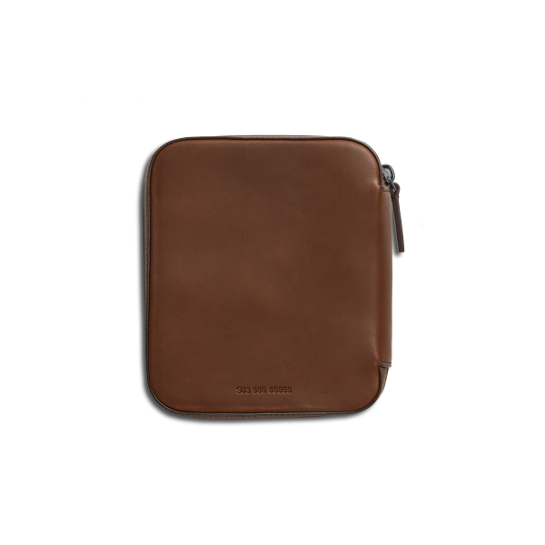 Four Watch Travel Case - Medium Brown - Image 4
