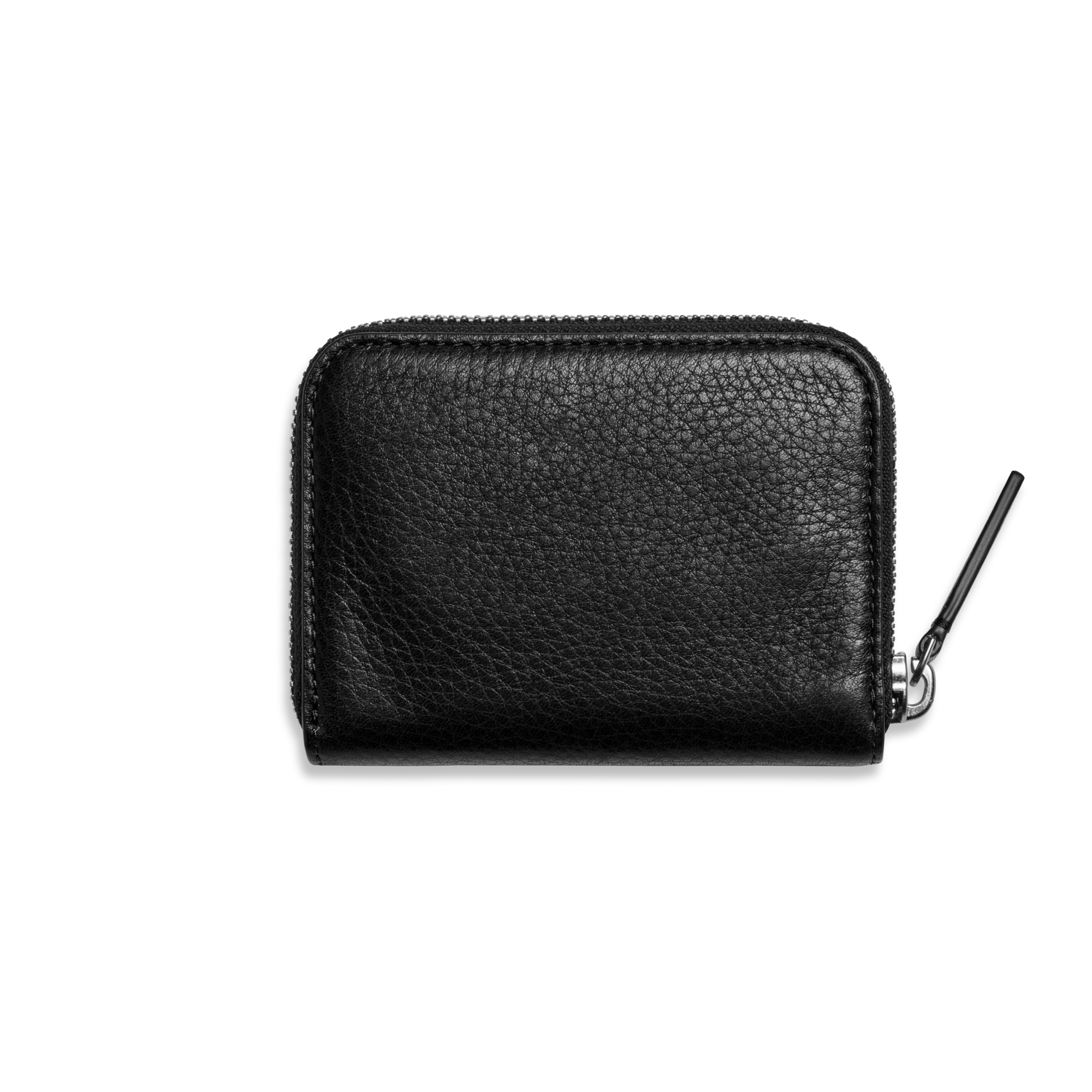 Small Zip Wallet - Black - Image 2
