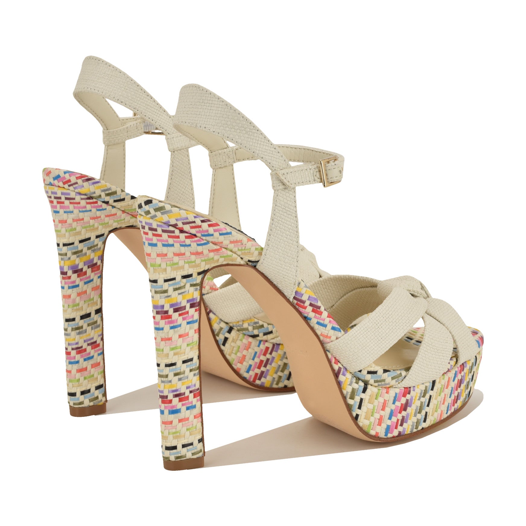 Windee Knotted Platform Sandals - Image 3