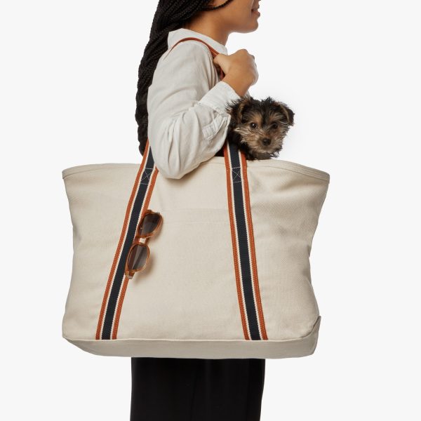 Large Easy Canvas Tote - Natural - Image 2