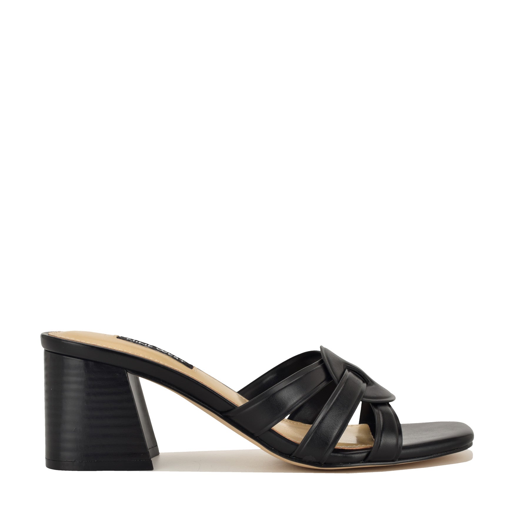 Gritt Block Heel Mule Sandals - Image 1