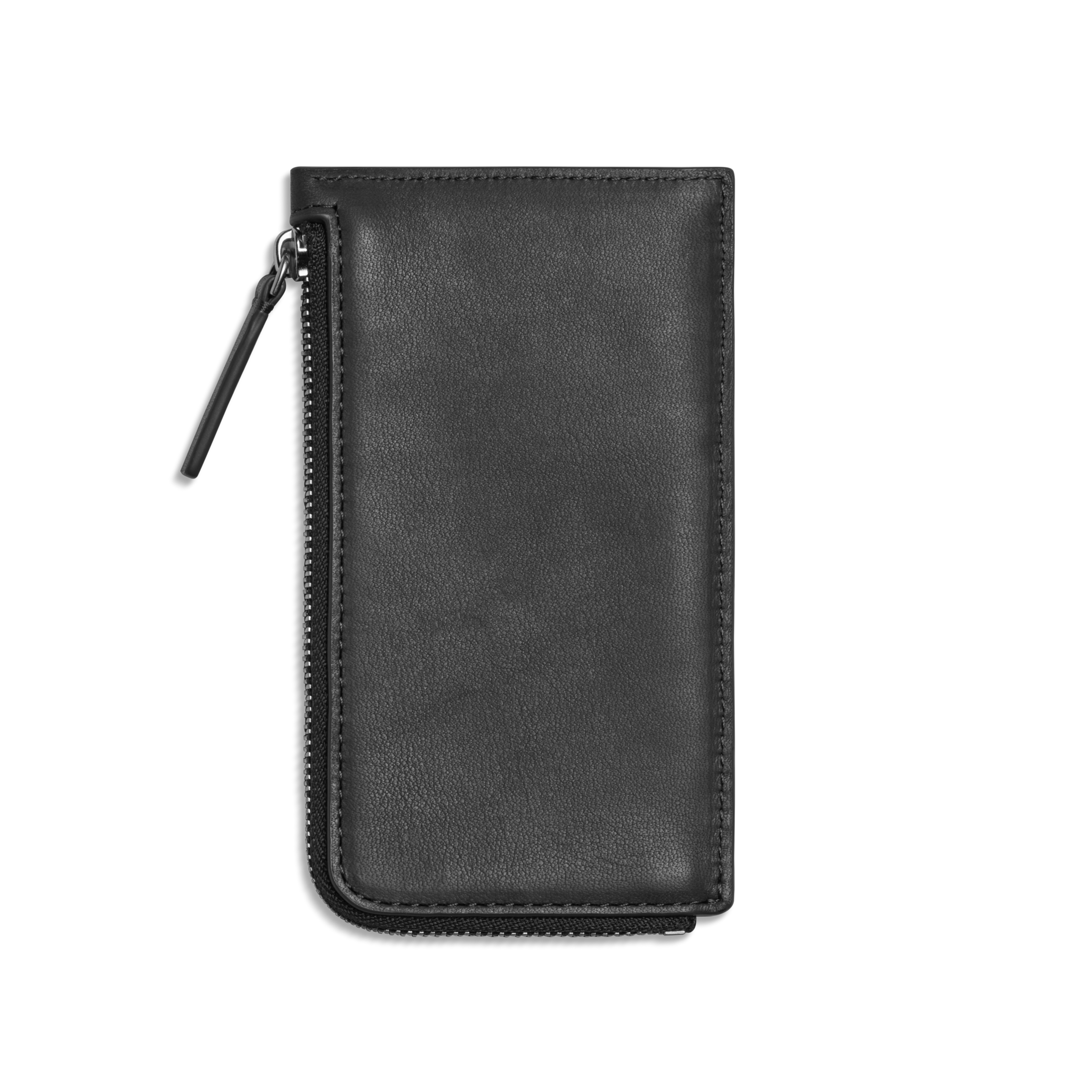 Zip Around Card Case - Black - Image 2