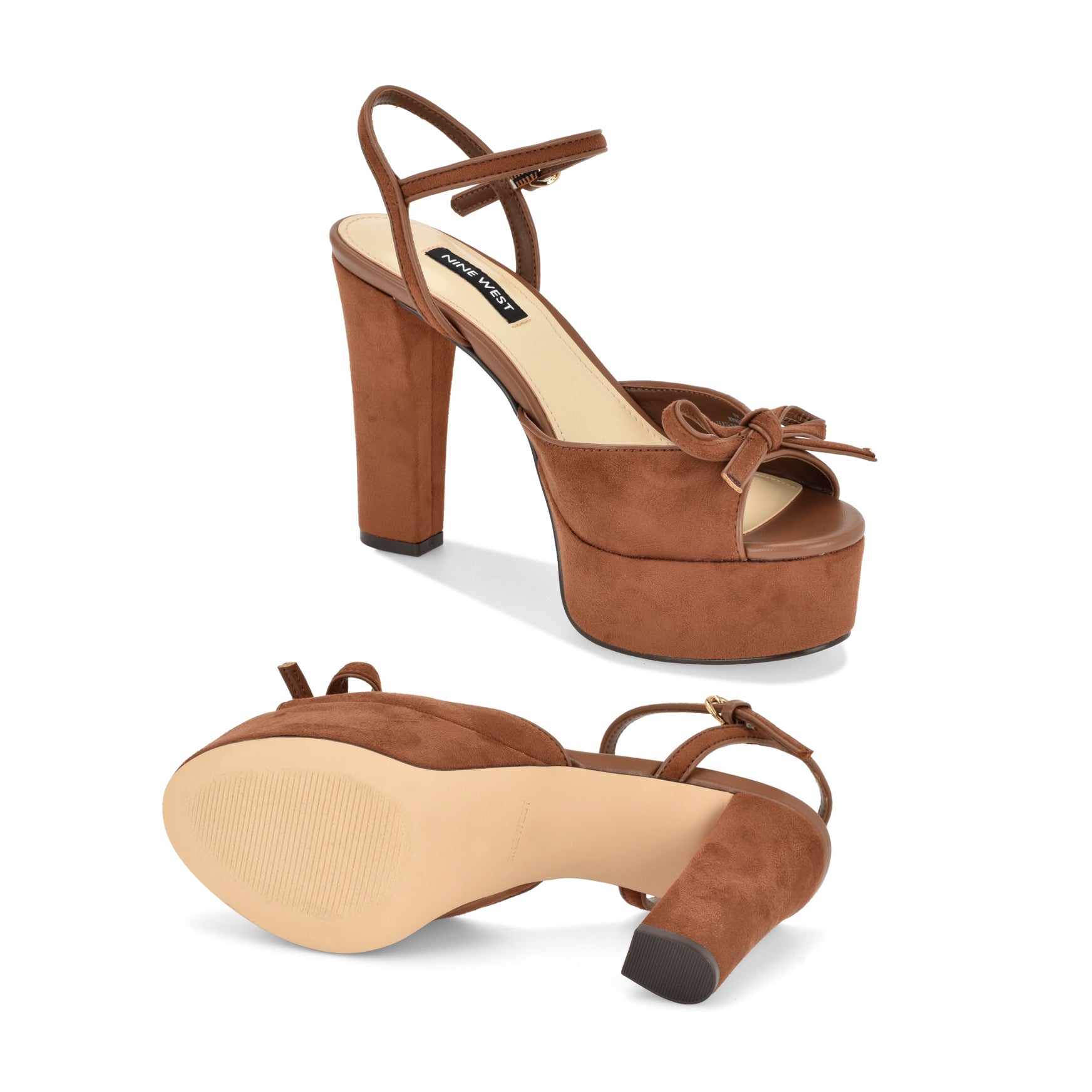 Nessle Platform Bow Sandals - Image 4