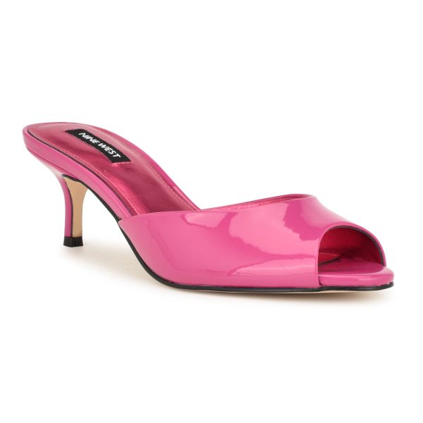 Luvlie Heeled Slide Sandals - Image 2