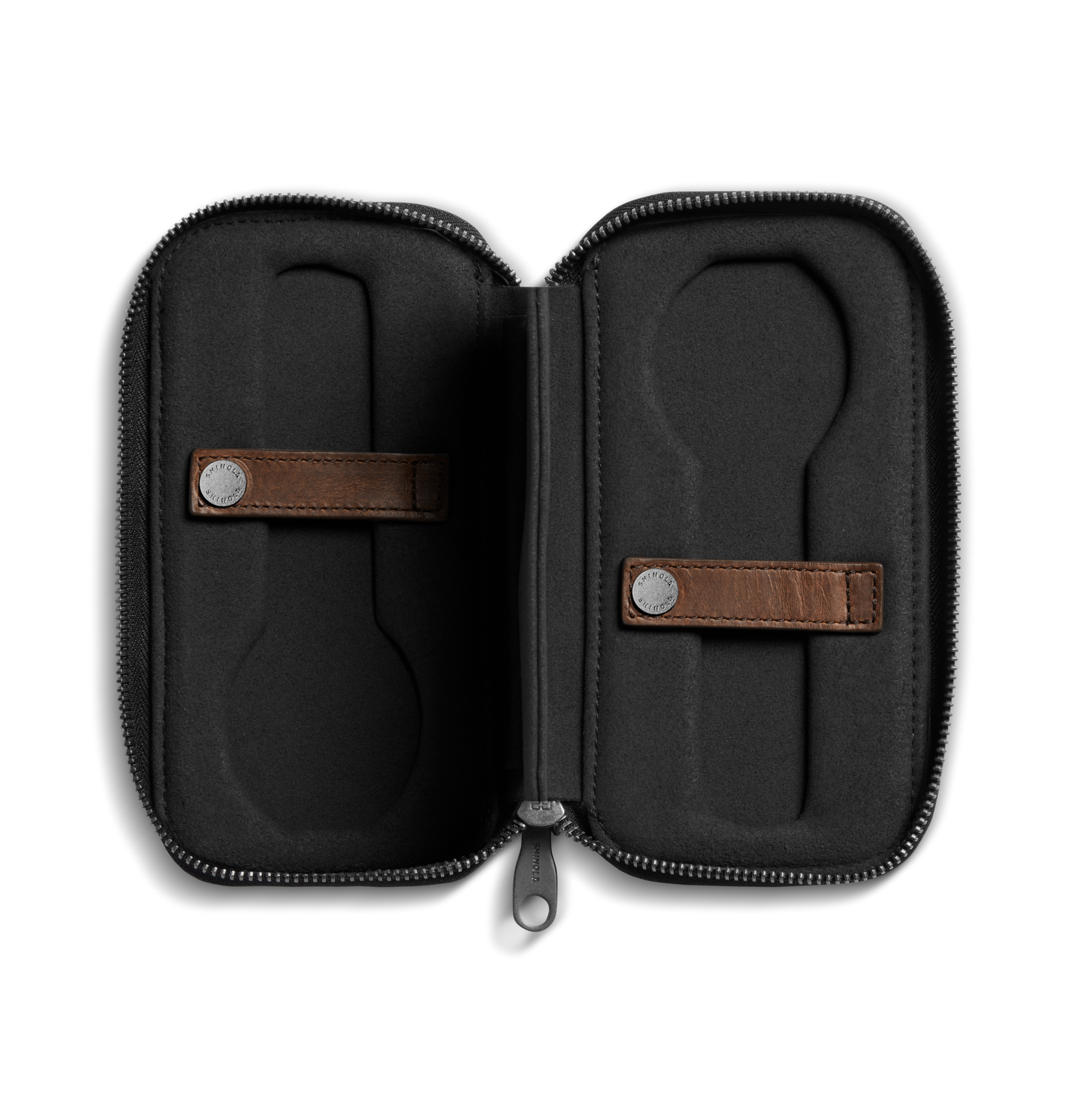 Travel Watch Case - Medium Brown - Image 2