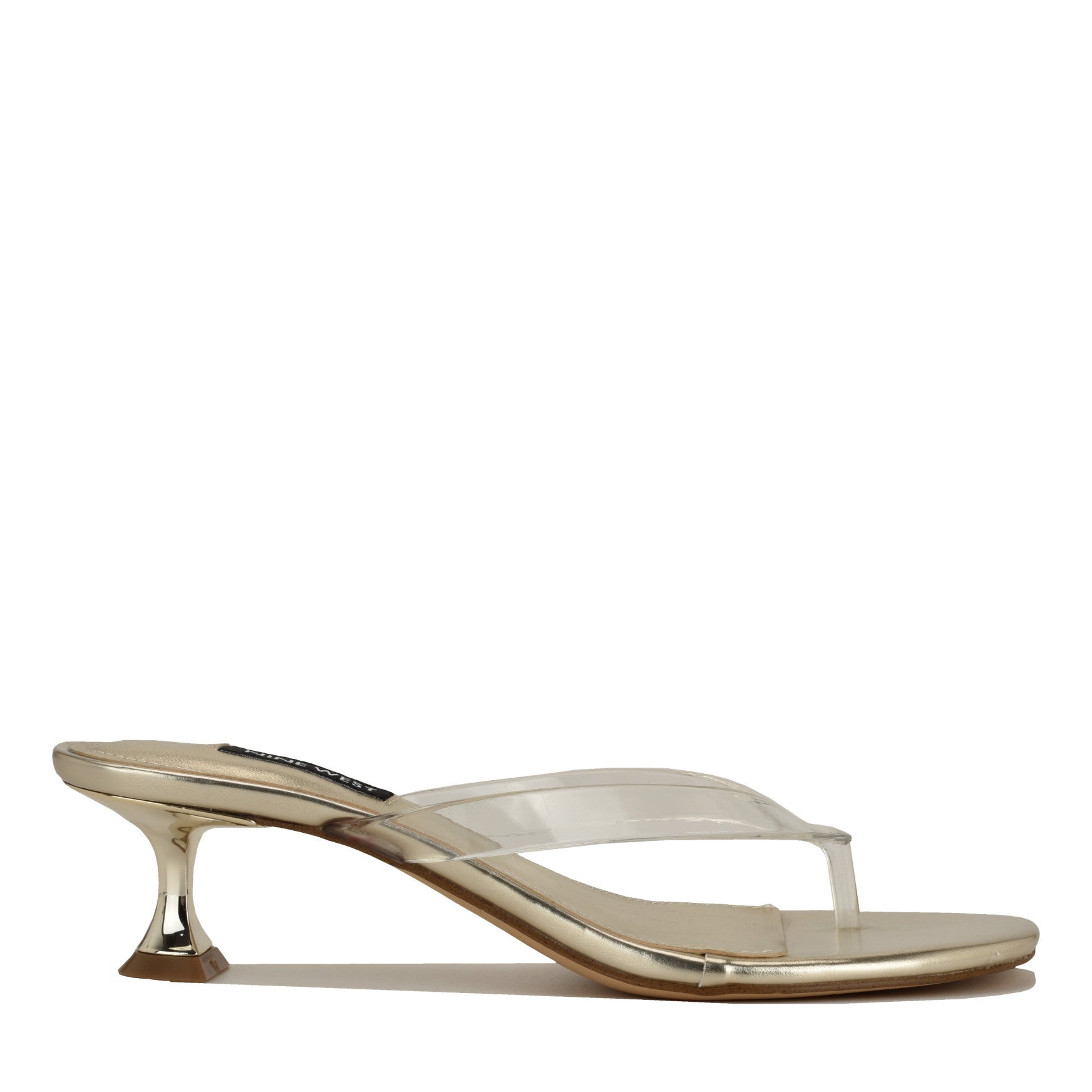 Crisee Heeled Jelly Thong Sandals - Image 1