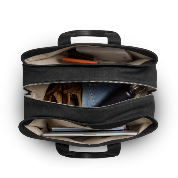 Runwell Canvas Duffle Bag - Black - Image 5