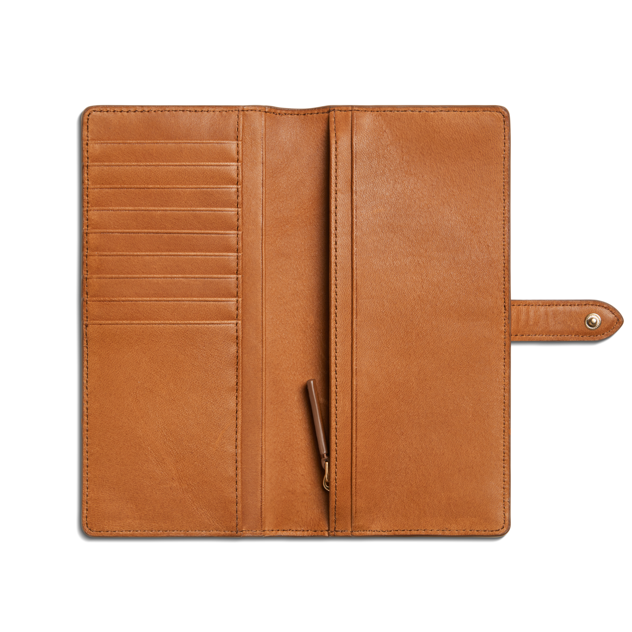 Continental Snap Wallet - Tan - Image 2