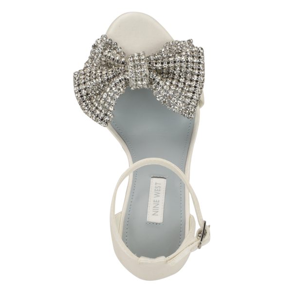 Tansie Embellished Bow Sandals - Image 3