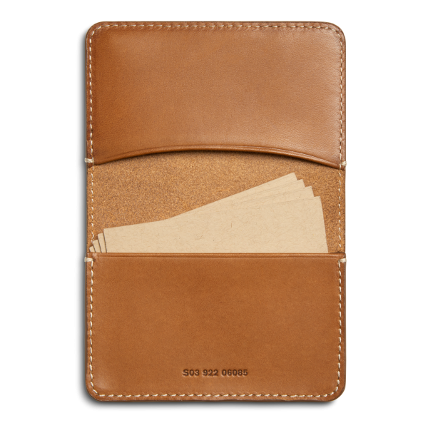 Business Card Holder - Tan - Image 3