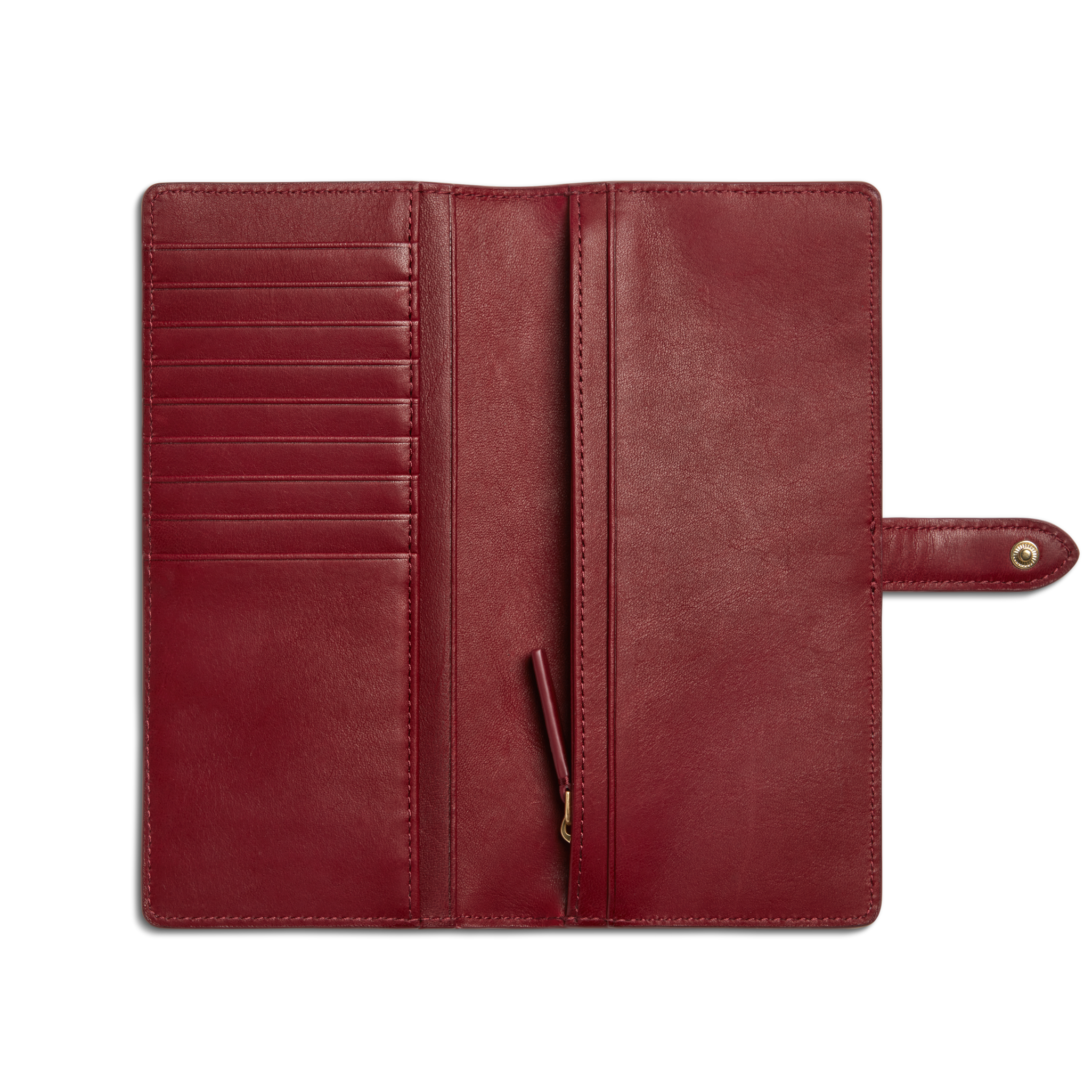 Continental Snap Wallet - Ruby - Image 2