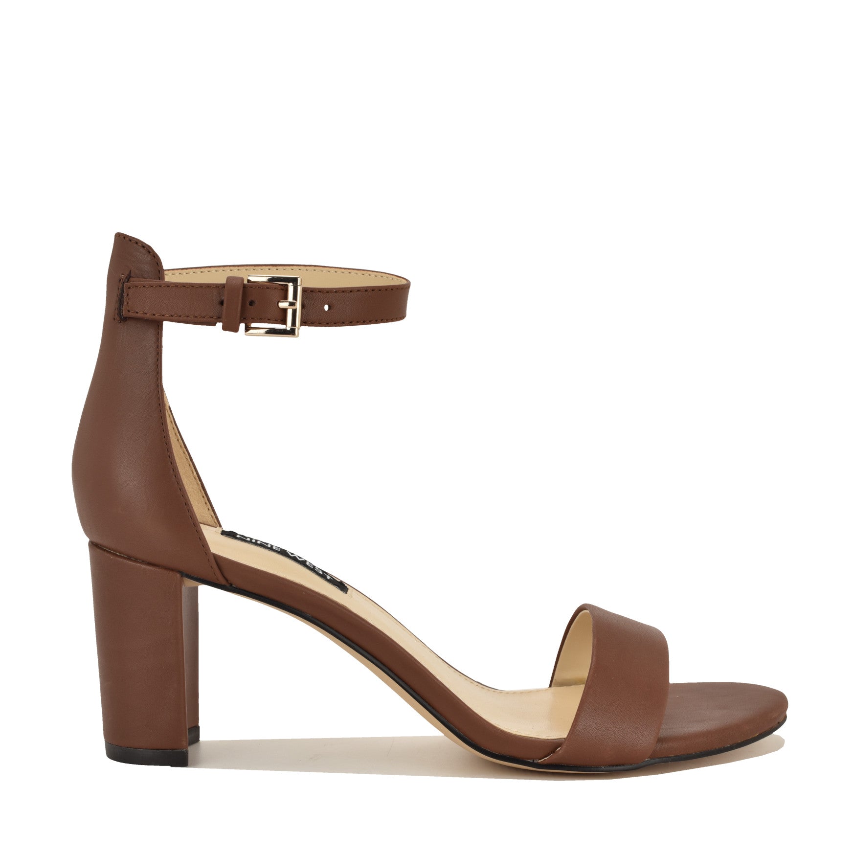 Pruce Ankle Strap Block Heel Sandals - Image 1
