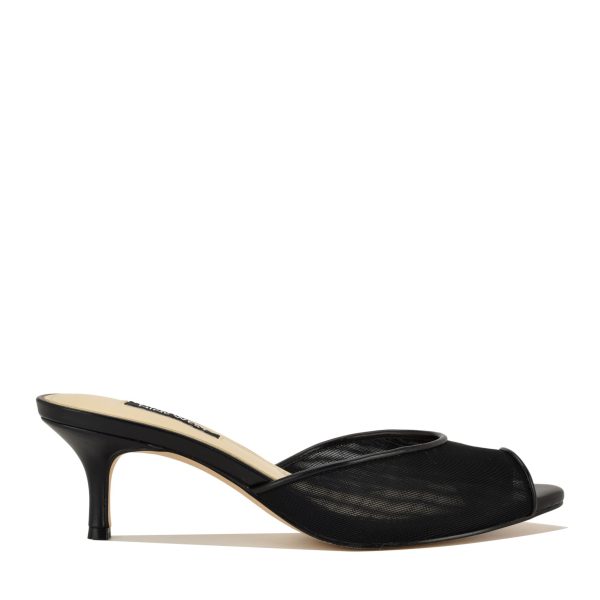 Luvlie Heeled Slide Sandals