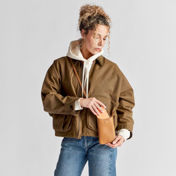 Bixby Phone Crossbody - Tan - Image 2