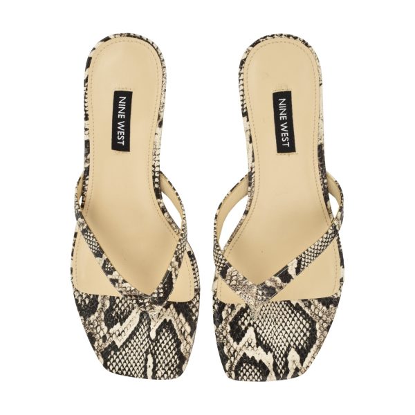 Cassa Thong Kitten Heel Sandals - Image 5