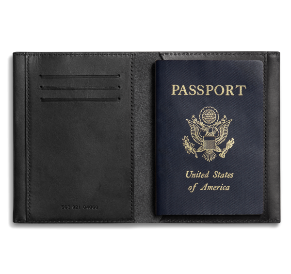 Passport Holder - Black - Image 3