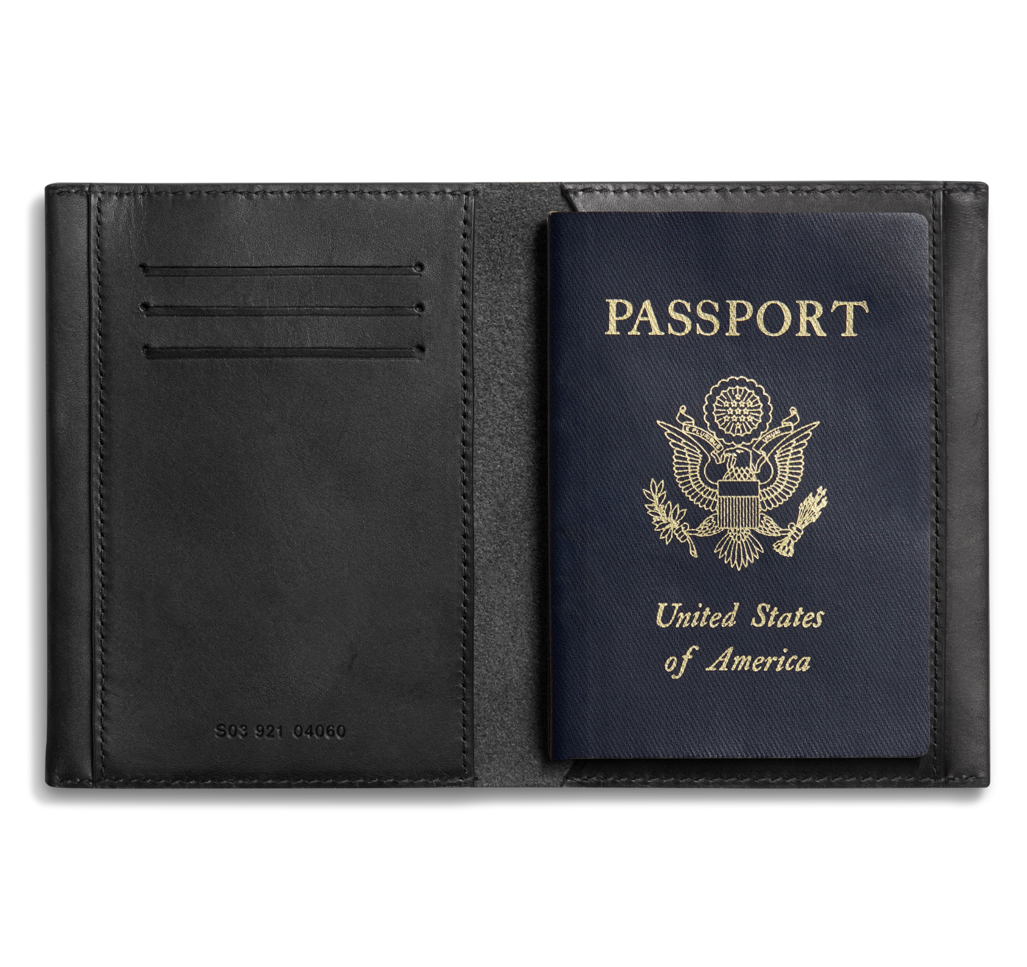 Passport Holder - Black - Image 3