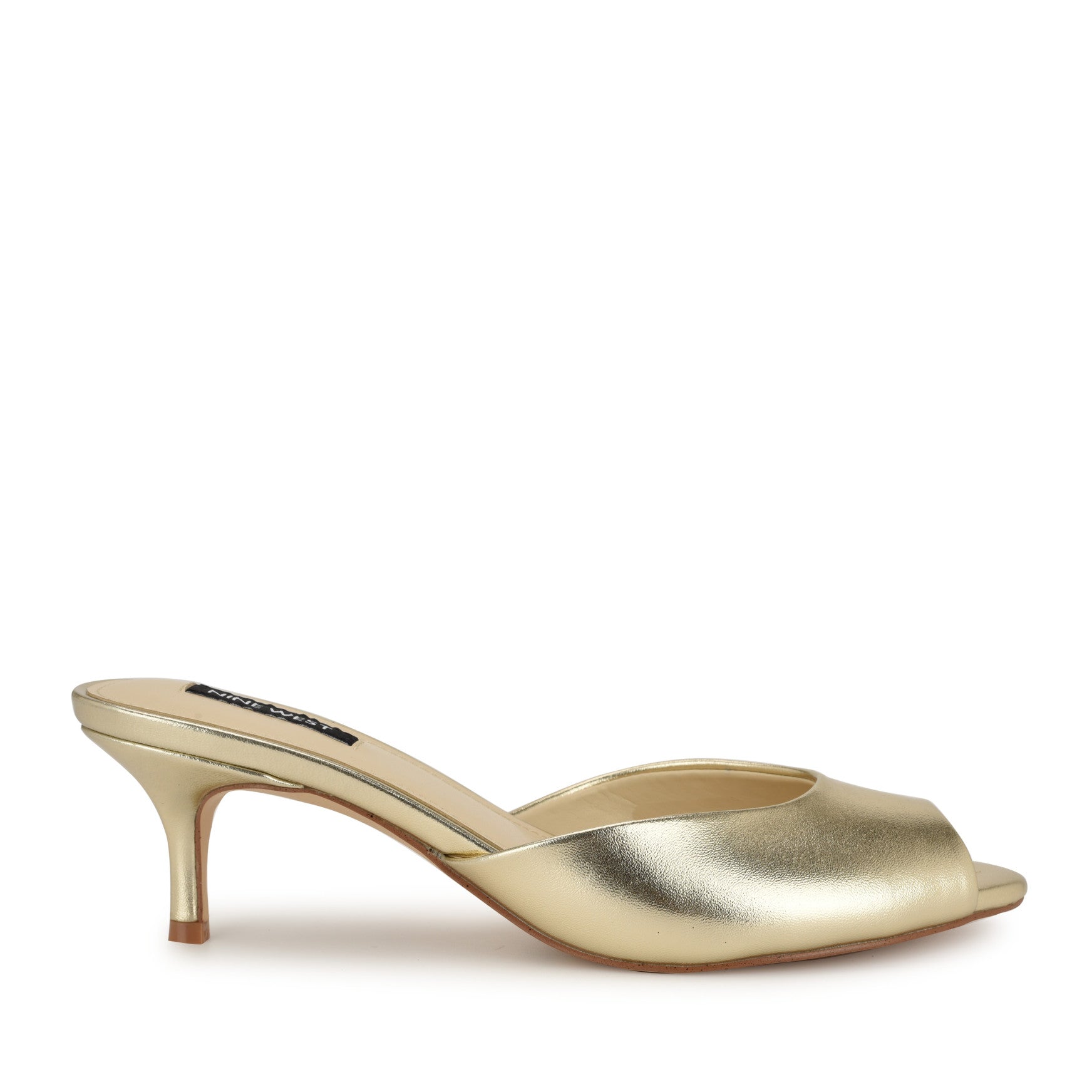 Luvlie Heeled Slide Sandals - Image 1