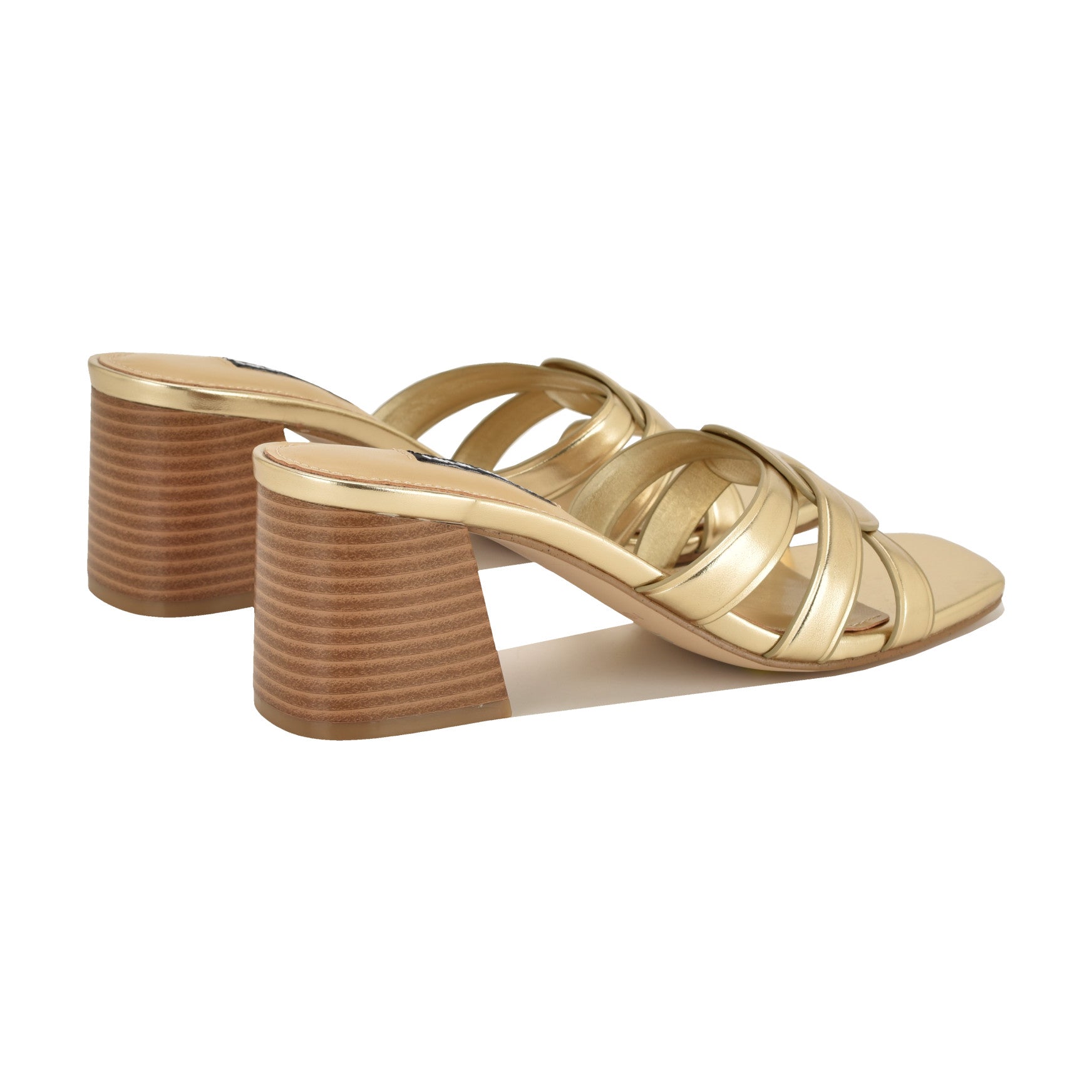 Gritt Block Heel Mule Sandals - Image 3
