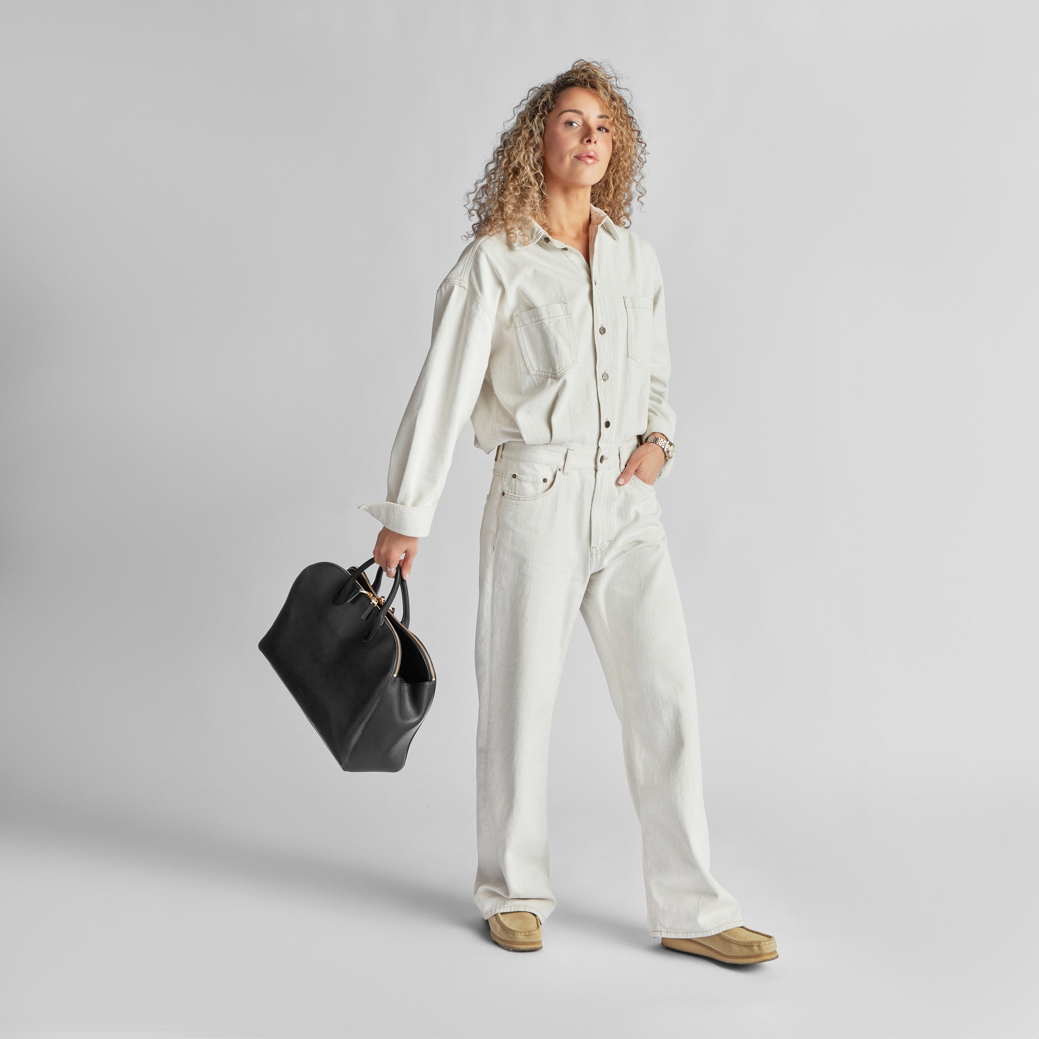 Bixby Work Satchel - Black - Image 6