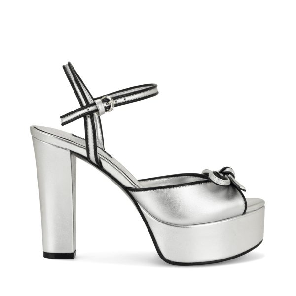 Nessle Platform Bow Sandals