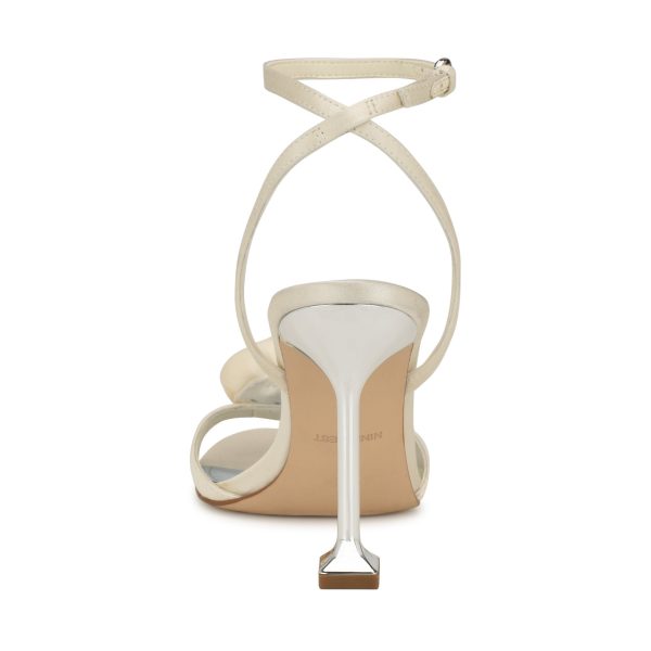 Neve Rosette Ankle Strap Sandals - Image 4