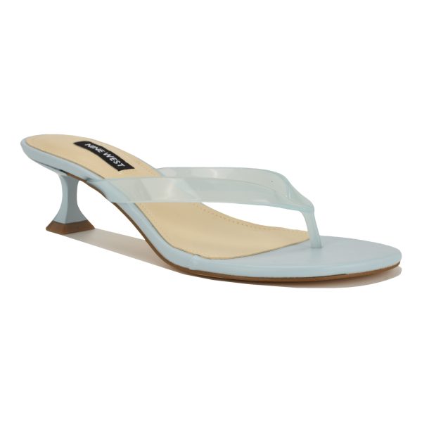 Crisee Heeled Jelly Thong Sandals - Image 2