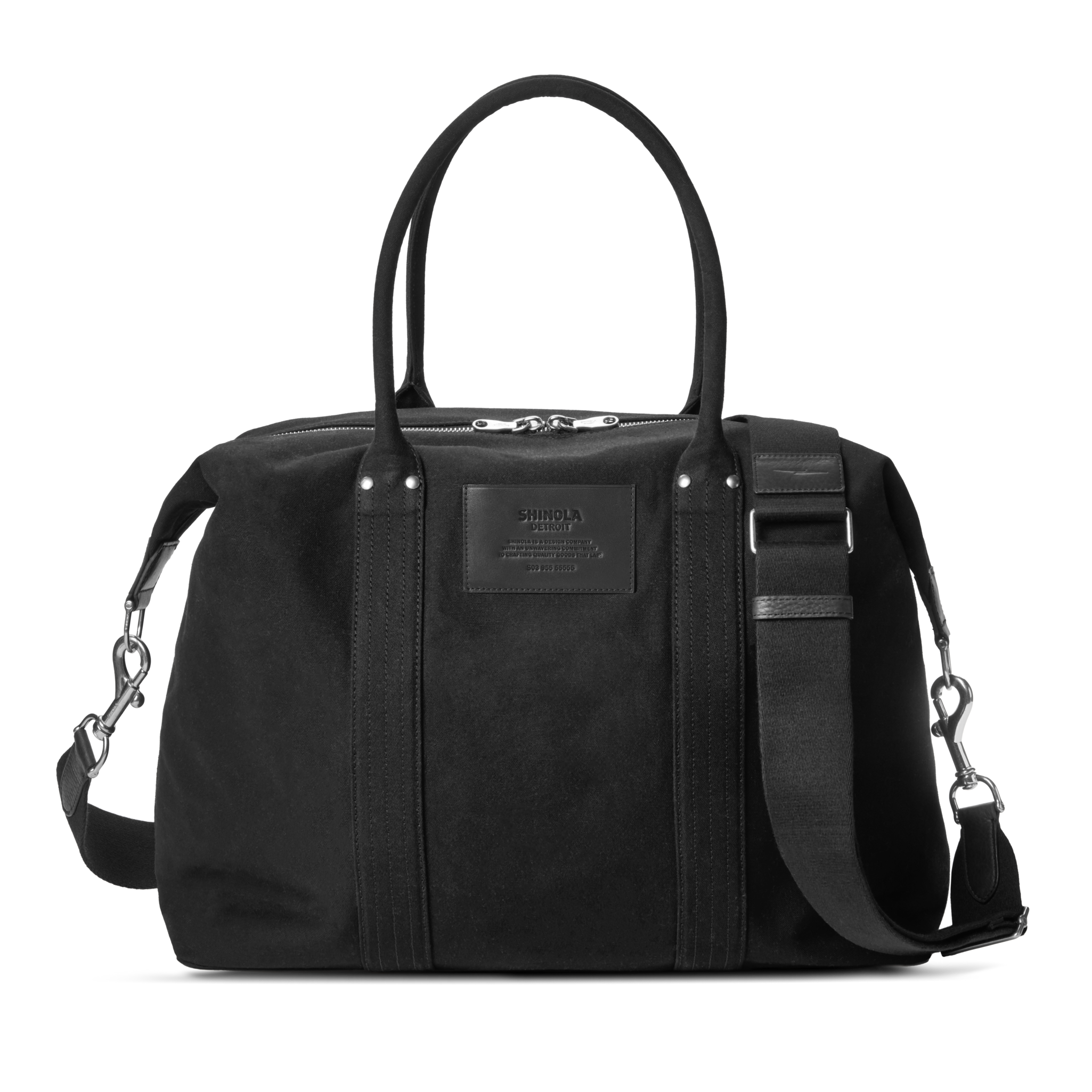 Runabout Holdall Canvas Bag - Black - Image 1