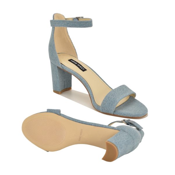 Pruce Ankle Strap Block Heel Sandals - Image 4