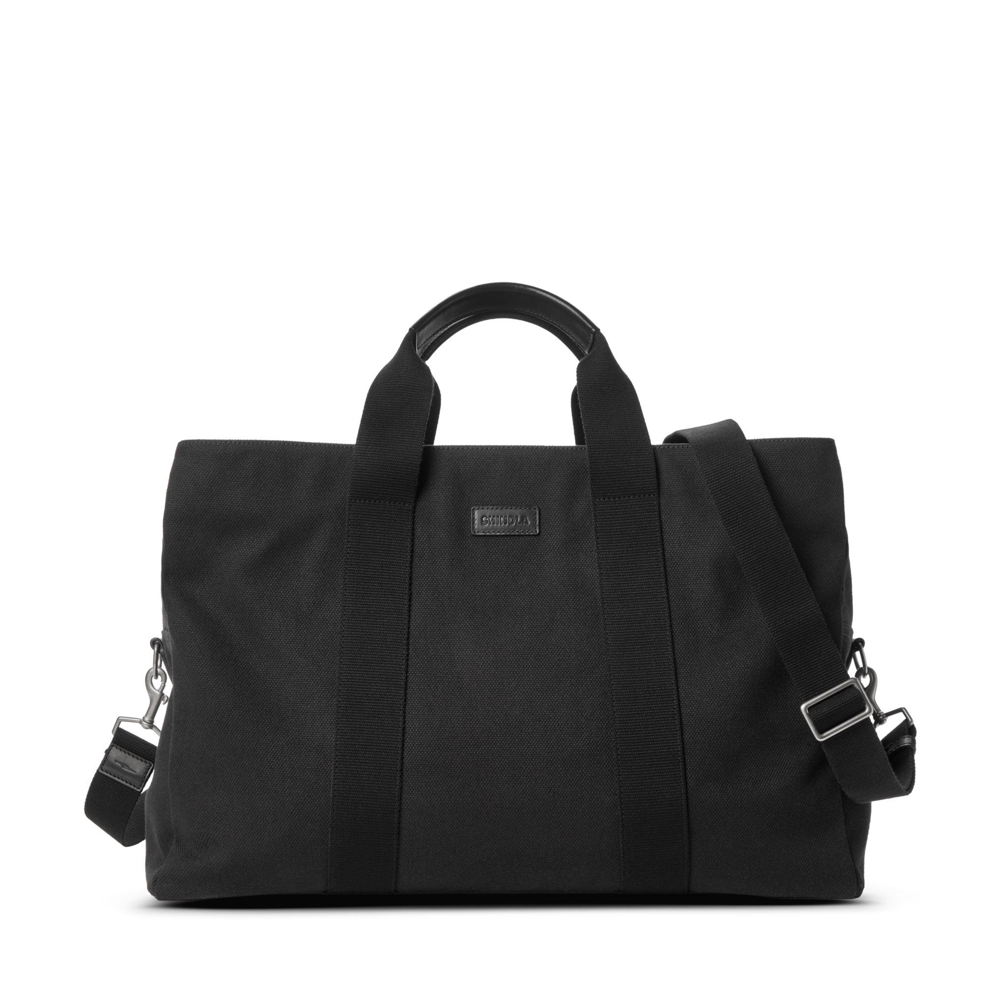 Runwell Canvas Duffle Bag - Black - Image 1