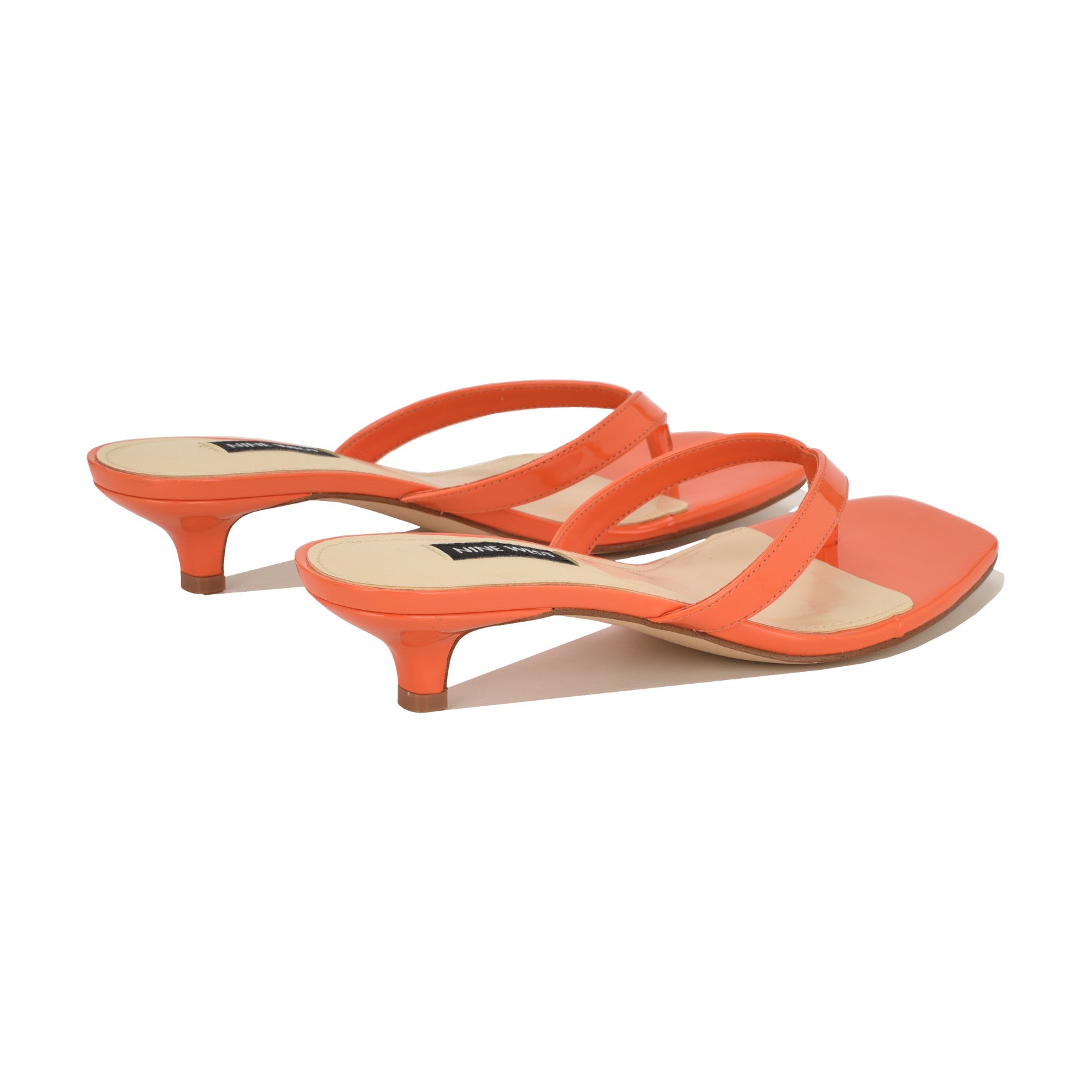 Cassa Thong Kitten Heel Sandals - Image 3