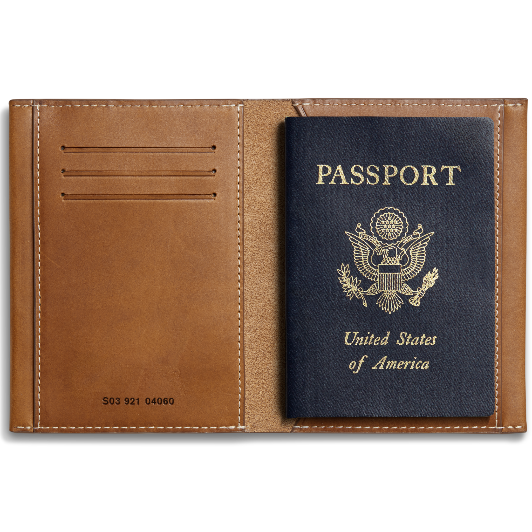 Passport Holder - Tan - Image 3