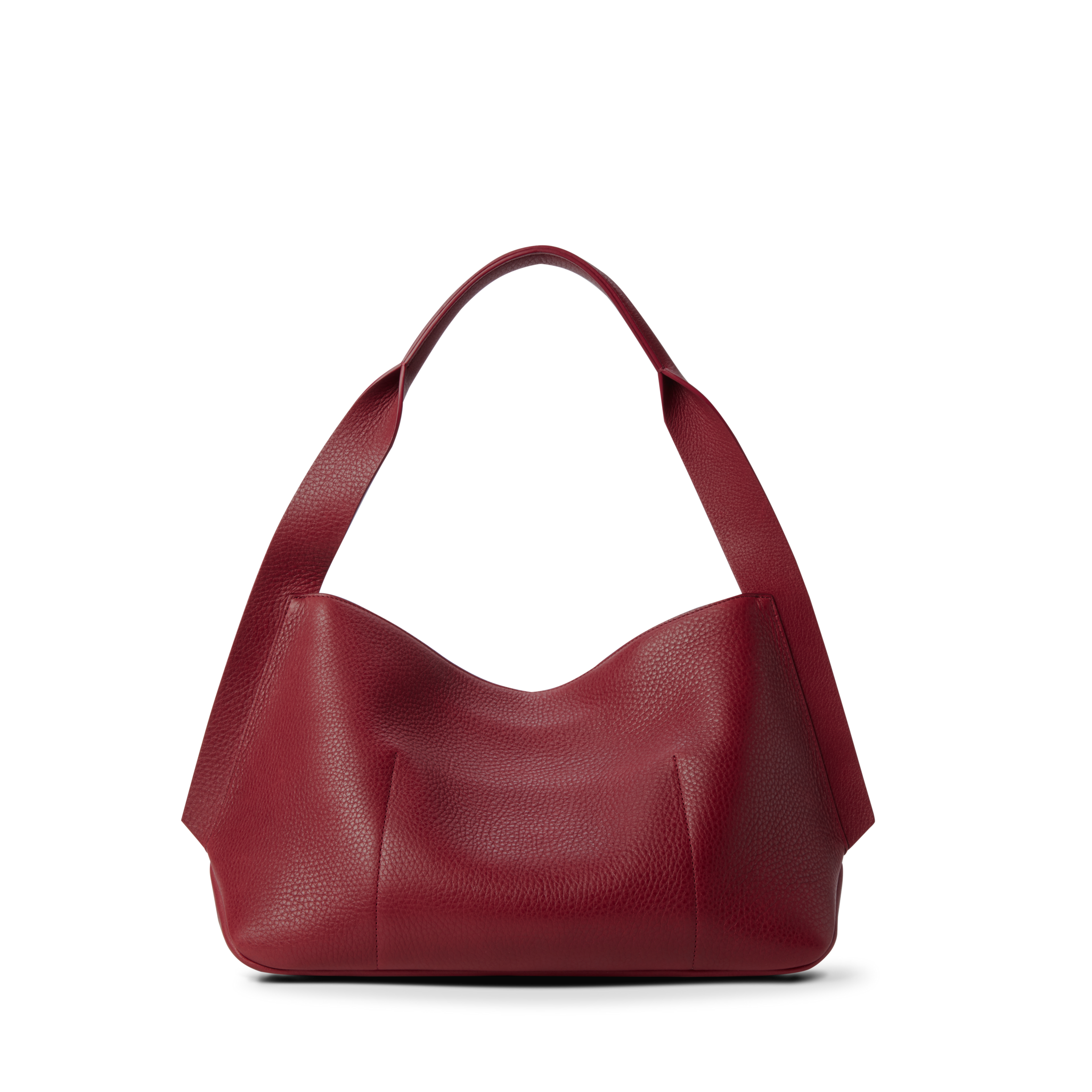 Medium Derby Shoulder Bag - Ruby - Image 7