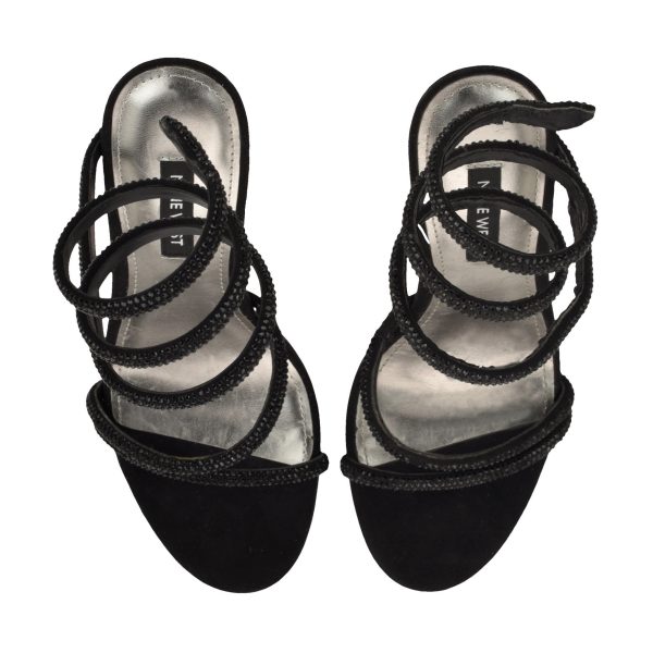 Maskil Ankle Wrap Heeled Sandals - Image 5