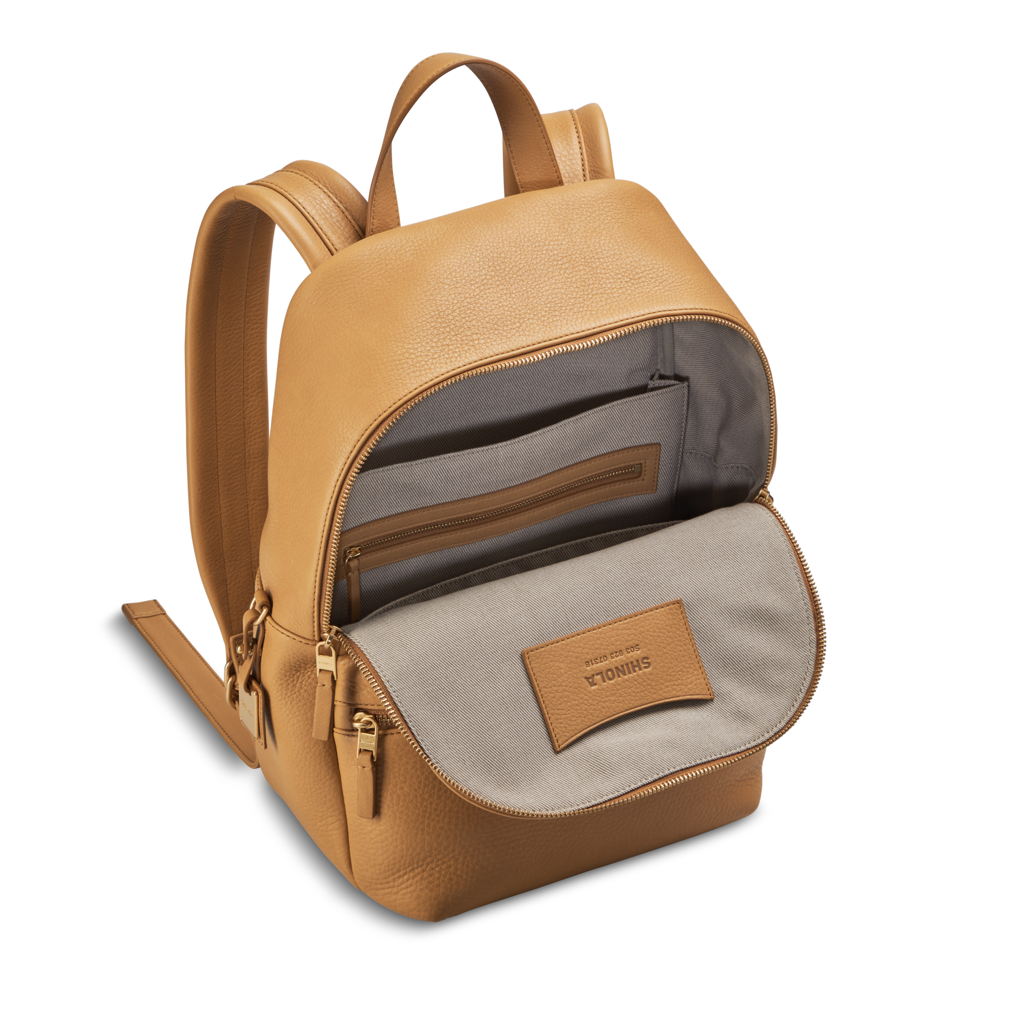 Small Runwell Backpack - Honey - Image 4