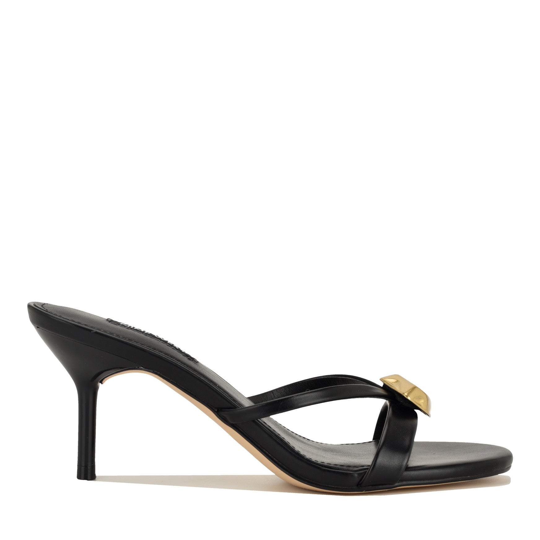 Ernise Heeled Mule Sandals - Image 1